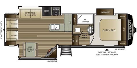 2019 Keystone Cougar 5th Wheel Floor Plans | Viewfloor.co