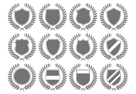 Vector Heraldic Crest Emblems 82712 Vector Art at Vecteezy