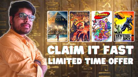 Claim All These Games | Limited Time Offer🔥 - YouTube