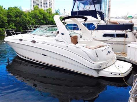 2001 Sea Ray Sundancer 280 sport yacht cabin cruiser 30ft twin 4.3L Sea Ray Boat - Sea Ray ...