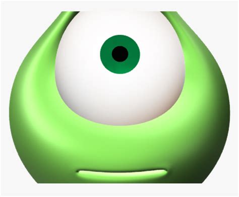 Transparent Face Mike Wazowski , Png Download - Mike Wazowski Head Png, Png Download - kindpng