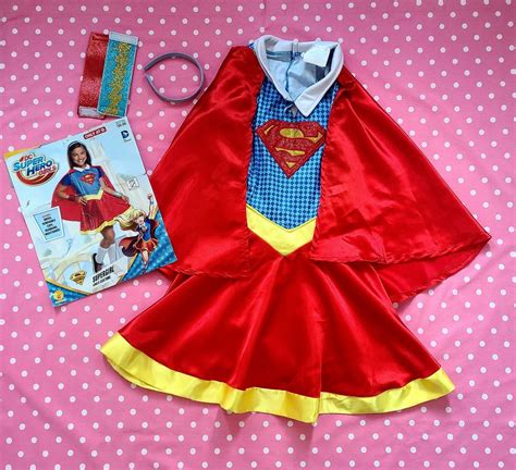 Dc super hero girls deluxe costume size Large 8-10 - Gem