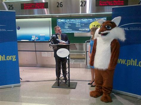 Horrifying Fox Mascot Airline Brings Cheap Flights to PHL