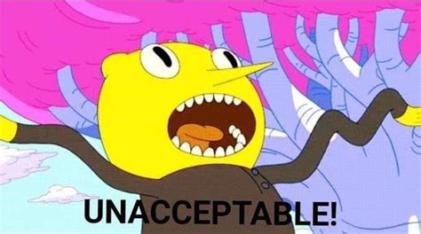 Lemongrab 'Unacceptable' from Adventure Time : r/MemeTemplatesOfficial