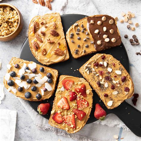 Peanut Butter Toast - 5 Recipes! - Beaming Baker