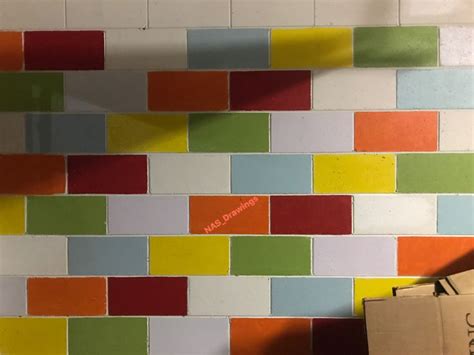 Painted Cinder block wall/colorful wall | Decorating cinder block walls ...