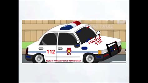 Goanimate City Police Car For North Yankee Police Department. - YouTube