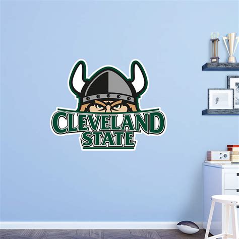 Cleveland State Vikings Logo Wall Decal | Shop Fathead® for Cleveland ...