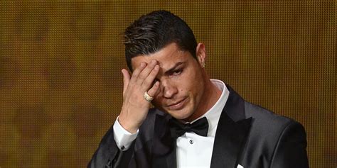 Cristiano Ronaldo Wins FIFA Ballon D'Or 2013 And Gets Emotional During ...