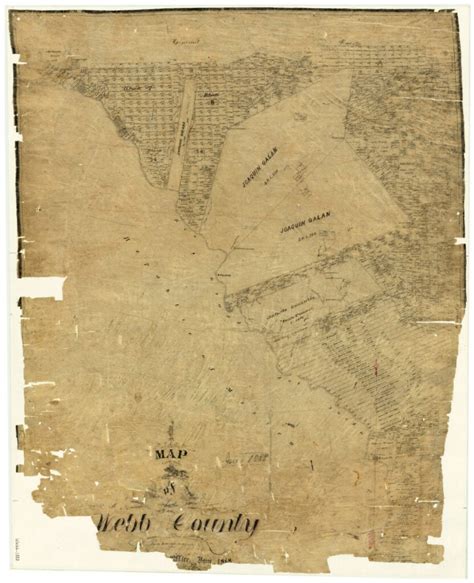 Map of Webb County – Legacy of Texas