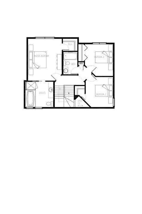 The Newport Floor Plan - A&S Homes - Show Homes Winnipeg | A&S Homes