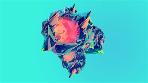 360x640 resolution | blue, orange, and green abstract painting, KOAN Sound, digital art, Justin ...