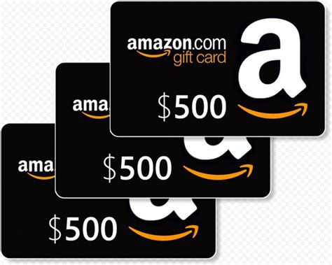 500$ Amazon Gift Card | Citypng