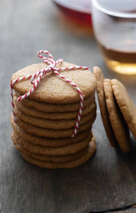 Ginger Snap Cookies (Ginger Nuts Biscuits) - Lisa's Lemony Kitchen