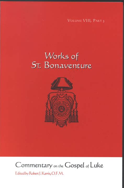 Commentary on the Gospel of Luke - Part 2 | Franciscan Institute Publications