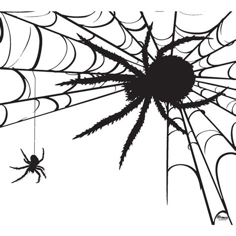 My Door Decor 7 ft. x 8 ft. Spiders Halloween Garage Door Decor Mural for Single Car Garage ...
