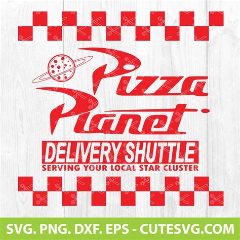 Digital Art & Collectibles Pizza Planet SVG Pizza SVG Toy Story Pizza ...