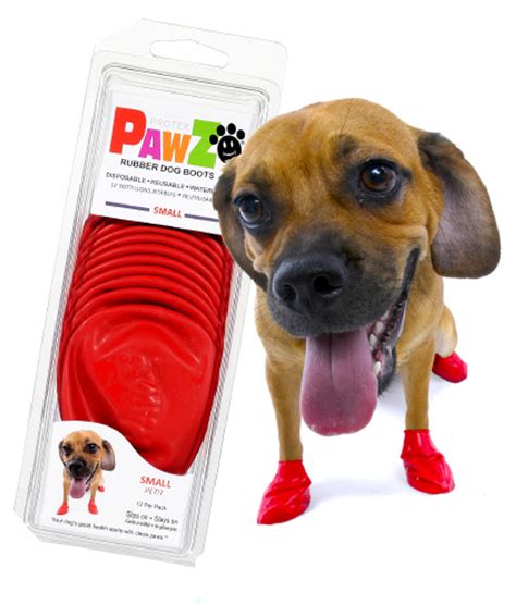 Pawz Waterproof Rubber Dog Boots 12 pack - Feeders Pet Supply