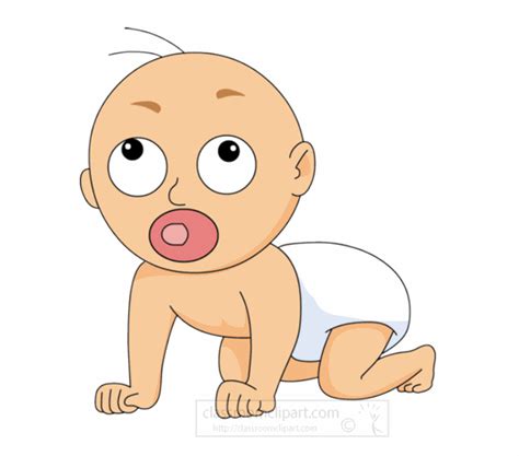 Children Animated Clipart: baby-animation