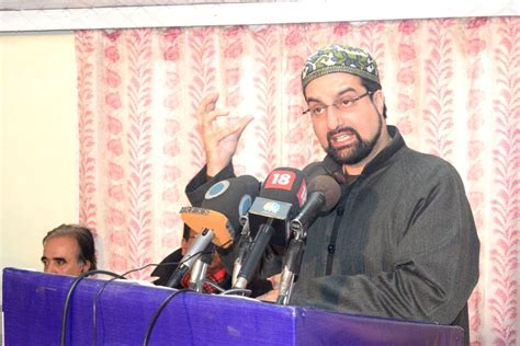 Mirwaiz Umar Farooq during a seminar