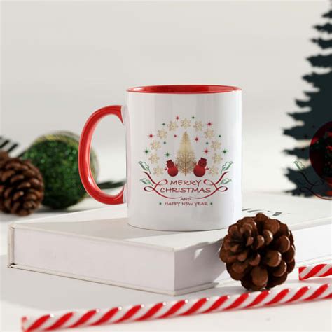 Buy/Send Merry Christmas Personalized Mug Online | IGP | JVS1195697