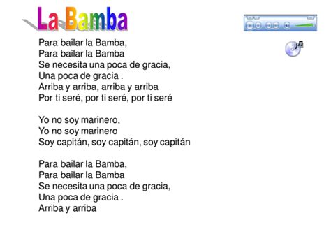 La Bamba Lyrics Translation - LyricsWalls