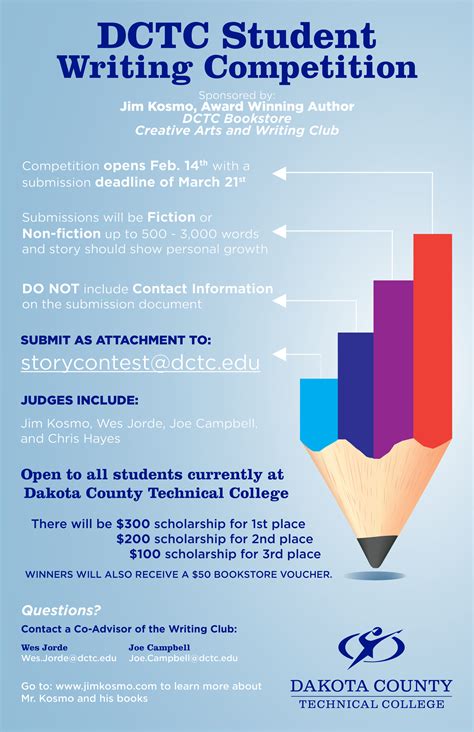 DCTC Student Writing Competition | DCTC News