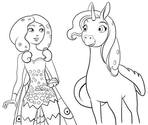 Mia and Me Coloring Pages - Best Coloring Pages For Kids