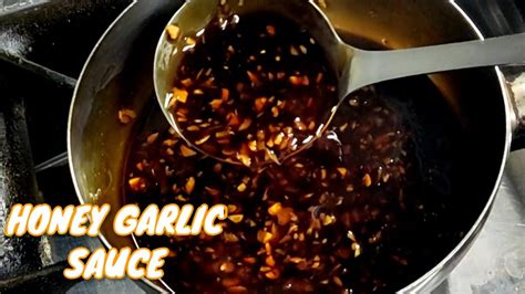 HOW TO MAKE HONEY GARLIC SOY SAUCE / MARINADE AND SAUCE - YouTube