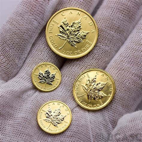 Buy 1/20 oz Canadian Gold Maple Leaf - Brilliant Uncirculated .9999 Fine 24kt (Random Year ...