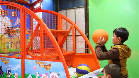 Basketball Challenge Indoor Playground Basketball Game for Kids Part 2 ...