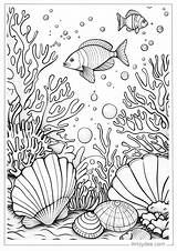 Obsessed With The Ocean 🌊 Dive Into 30  FREE Printable Coloring sketch template