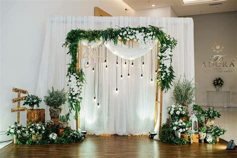 Image result for elegant wedding backdrop design | Wedding backdrop design, Wedding ceremony ...