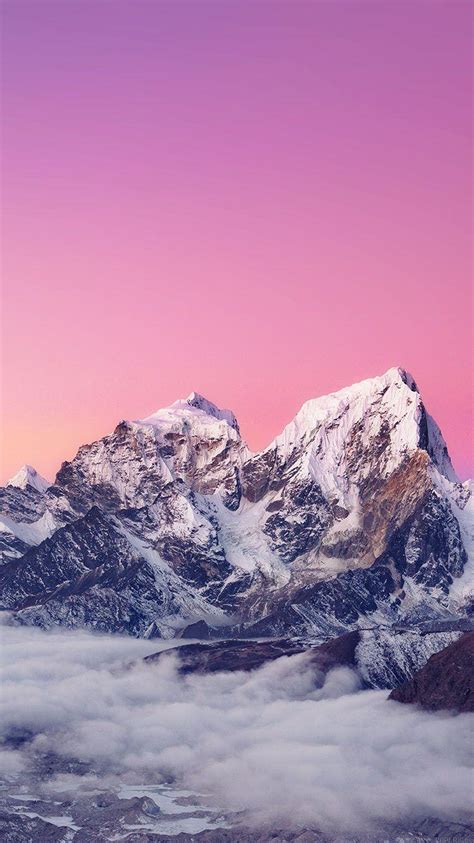 Pink Mountains Wallpapers - Top Free Pink Mountains Backgrounds ...