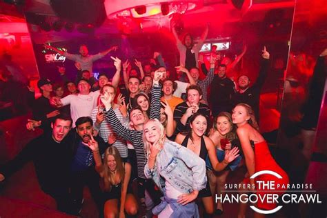 The Hangover Crawl - Club Crawl Surfers Paradise - Nightlife - Clubbing 2024