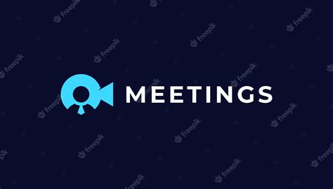 Premium Vector | Meeting logo