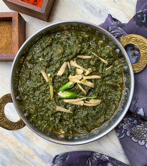 Sarson Ka Saag Recipe - Classic North Indian Saag Recipe by Archana's ...