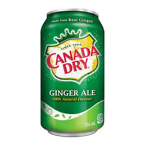 Nước soda Canada Dry Ginger Ale lon 355ml | Can.D Confectionery