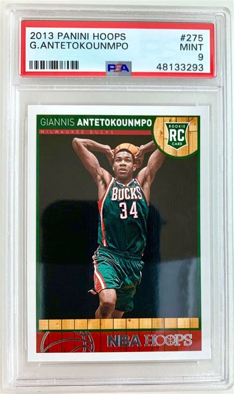 Giannis Antetokounmpo Rookie Card Nba Hoops - Reistanxa