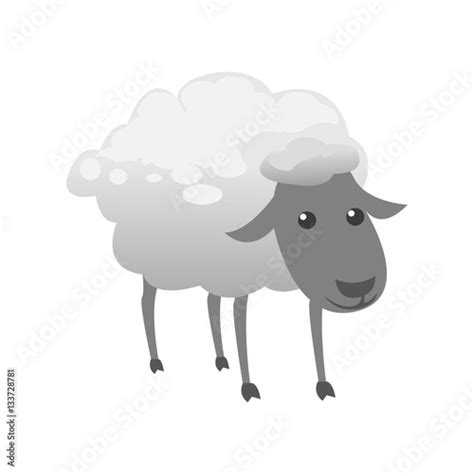 "cute sheep color illustration design" Stock image and royalty-free vector files on Fotolia.com ...