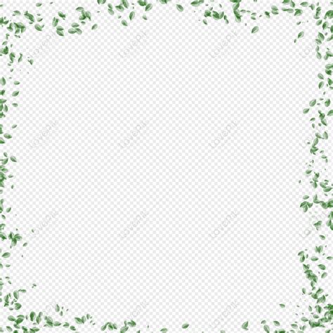 Small Leaf Border PNG Transparent Background And Clipart Image For Free Download - Lovepik ...