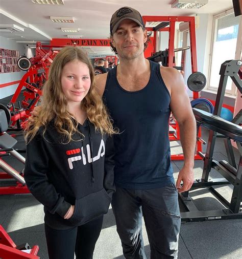 Henry Cavill News on Instagram: “‪“Our daughter with #Superman @HenryCavill.” Family’s photo ...