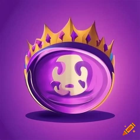 Purple quiz show logo