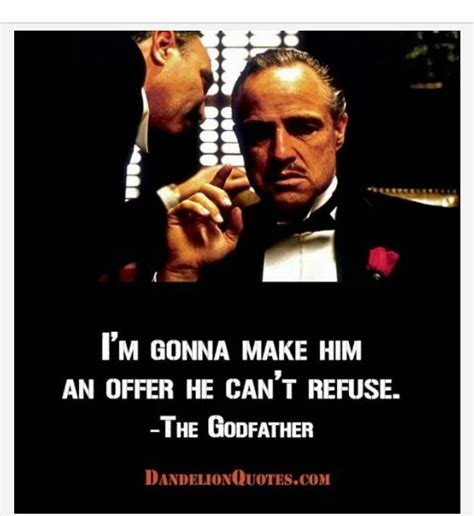 Pin by Jennie Flitcroft on Movie Quotes | Godfather quotes, Popular movie quotes, Famous movie ...