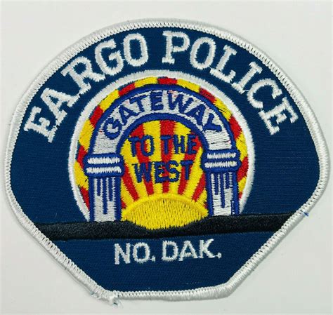 Fargo Police North Dakota Patch | Fargo police, Police, Police patches