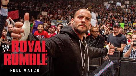 CM Punk vs. The Rock – WWE Title Match: Royal Rumble 2013 - TokyVideo