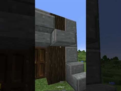 How to make a Dark Oak Door In Minecraft #shorts - YouTube