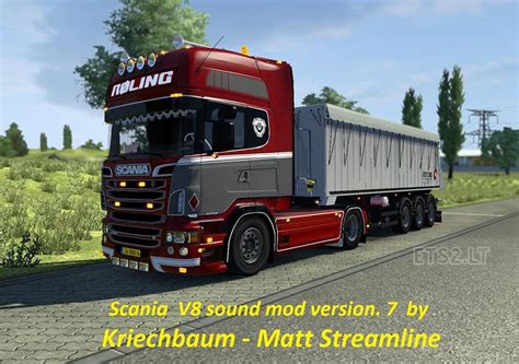 Scania V8 sound mod version .7 | ETS2 mods