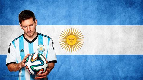 10 Latest Argentina Flag With Messi FULL HD 1920×1080 For PC Background ...