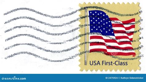 USA First Class Postage Stamp Stock Images - Image: 2475924